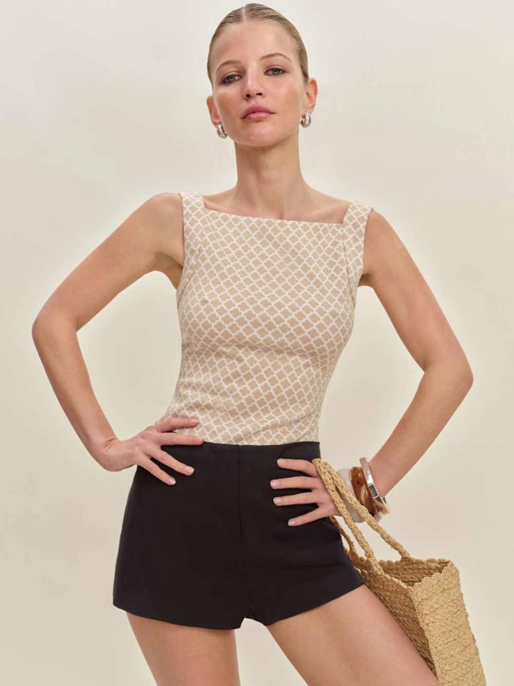 Reformation Birch Knit Tank Top